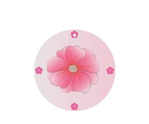 YYHWHJDE Blooming clavels - Ambientadores de coche de forma redonda con estampado de claveles, paquete de seis tarjetas: tarjetas perfumadas colgantes para armario, baño, decoración interior de coche