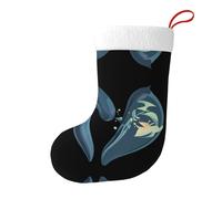 Yyhwhjde Calcetines decorativos de Navidad con imagen de The Love of The Waves para rellenar pequeños regalos como dulces y juguetes pequeños