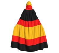 YYHWHJDE Capa con capucha para adultos con estampado de bandera de Alemania para hombres y mujeres