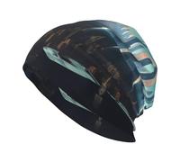 YYHWHJDE Cities of The Future - Gorro de punto para adultos, adecuado tanto para hombres como para mujeres, gorra sin ala, cálida para todas las estaciones, color negro