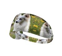 YYHWHJDE Diadema deportiva Papillon para mujer, a prueba de sudor, banda elástica de verano