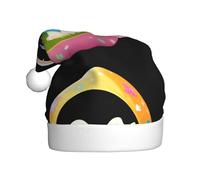 YYHWHJDE El pequeño conejo en el hermoso huevo de Pascua imprime sombrero de Navidad para adultos, por lo que es un regalo divertido y duradero para hombres y mujeres