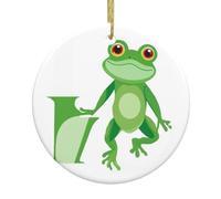 YYHWHJDE El príncipe rana que dijo que te amó - Cuadro decorativo de cerámica circular para decoración interior, regalo de 2.9 pulgadas