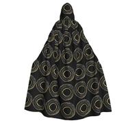 YYHWHJDE Endless Things To Think About Prints - Capa con capucha para adultos de Halloween para hombres y mujeres, juego de rol