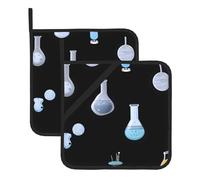 YYHWHJDE Equipo de laboratorio imprime alfombrillas cuadradas de dos piezas, aisladas, gruesas, impermeables, fáciles de limpiar