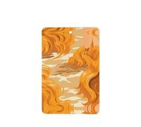 YYHWHJDE Golden Hair on the Beach - Ambientadores rectangulares para coche, paquete de 6 tarjetas perfumadas colgantes para armario, baño, decoración interior de coche