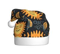 YYHWHJDE Gorro de Navidad con diseño de Hello Sunshine para adultos, suave y esponjoso, ideal para uso a largo plazo