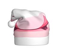 YYHWHJDE Gorro de Navidad con estampado de pingüino rosa para adultos, por lo que es un regalo divertido y duradero para hombres y mujeres