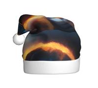 YYHWHJDE Gorro de Navidad con estampado de Tai Chi de agua y fuego para adultos, por lo que es un regalo divertido y duradero para hombres y mujeres