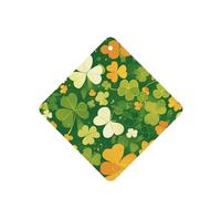 YYHWHJDE Happy St Patrick's Day - Ambientadores cuadrados para coche, paquete de 6 tarjetas perfumadas colgantes para armario, baño, decoración interior de coche