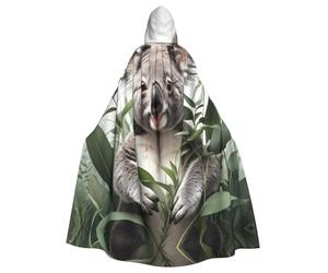 YYHWHJDE Koala From The Weeds Prints - Capa con capucha para adultos es un poncho con capucha súper grande, cómodo y duradero para Halloween