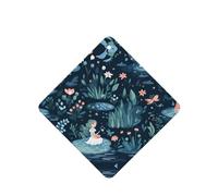 YYHWHJDE Lake Fairy - Ambientadores cuadrados para coche, paquete de seis tarjetas perfumadas para colgar en el armario, baño, decoración interior del coche