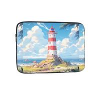 YYHWHJDE Lighthouse on The Coast - Funda protectora para portátil de 12 pulgadas, a prueba de golpes, para hombres y mujeres, viajes de negocios y uso diario en la oficina