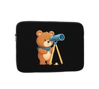 YYHWHJDE Little Bear Looking at The Sky Prints - Funda protectora para portátil de 12 pulgadas, a prueba de golpes, para hombres y mujeres, viajes de negocios y uso diario en la oficina