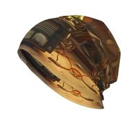 YYHWHJDE Little Frog by The Radio - Gorro de punto para adultos, adecuado tanto para hombres como para mujeres, gorra sin ala, cálida para todas las estaciones, color negro