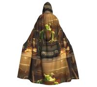 YYHWHJDE Little Frog by the Radio Prints - Capa con capucha para adultos para fiestas y disfraces