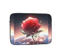 YYHWHJDE Lonely Rose on The Planet - Funda protectora para portátil de 43.2 cm, a prueba de golpes, para hombres y mujeres, viajes de negocios y uso diario en la oficina