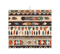 YYHWHJDE Native American Beliefs - Almohadilla absorbente de cocina con impresión de microfibra superabsorbente, antideslizante de gran tamaño