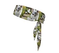 YYHWHJDE Pañuelo deportivo de doble cara con estampado Papillon de secado rápido, absorbe la humedad para mujeres, niñas y hombres