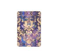 YYHWHJDE Paquete de seis tarjetas aromáticas rectangulares para coche, diseño brillante, con bonito patrón: tarjetas perfumadas colgantes para armario, baño, decoración interior de coche