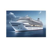Yyhwhjde - Rompecabezas de 1000 piezas con imagen de crucero, rompecabezas educativos intelectuales de madera, rompecabezas divertidos, rompecabezas para aliviar el estrés