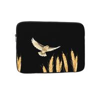 YYHWHJDE Skylarks Fly Over The Wheat Fields - Funda protectora a prueba de golpes para laptop de 12 pulgadas, para hombres y mujeres, viajes de negocios y uso diario en la oficina