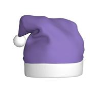 YYHWHJDE Sombrero de Navidad con estampados violetas para adultos, por lo que es un regalo divertido y duradero para hombres y mujeres