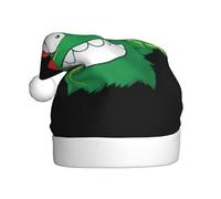YYHWHJDE Sombrero de Papá Noel con estampado de monstruos para adultos, por lo que es un regalo divertido y duradero para hombres y mujeres
