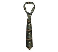 YYHWHJDE Spooky Old Forest Prints - Corbata para hombre, estilo clásico, adecuada para vacaciones y trabajo
