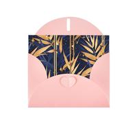 YYHWHJDE Tarjeta de felicitación rosa con el viejo patrón de Hollywood, perfecta para el día de San Valentín, aniversario de boda e invitaciones de fiesta