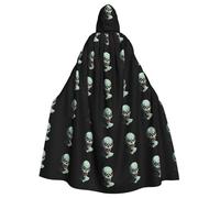 YYHWHJDE The cruel demon imprime Halloween capa con capucha para adultos para fiestas y disfraces
