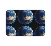 YYHWHJDE The Earth of Hope - Tapete antideslizante y grueso, adecuado para baños, dormitorios, lavable, 40,6 x 60,9 cm