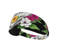 YYHWHJDE The First Romance in The Morning Picture - Diadema deportiva para mujer, a prueba de sudor, banda elástica de verano