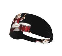 YYHWHJDE The Little Rabbit - Diadema deportiva para mujer, a prueba de sudor, banda elástica de verano