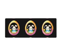 YYHWHJDE The Little Rabbit in The Gorgeous Easter Egg Picture - Alfombrilla de mouse extra grande, teclado antideslizante para computadora y oficina, versión gruesa, 30,5 x 80 cm