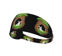 YYHWHJDE The Little White Rabbit in The Tree Hole Picture - Diadema deportiva para mujer, a prueba de sudor, banda elástica de verano