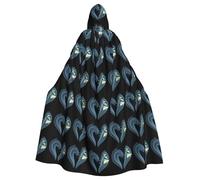 YYHWHJDE The love of the waves - Capa con capucha de Halloween para adultos para fiestas y disfraces