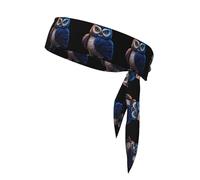YYHWHJDE The Owl That Never Sleeps Prints - Pañuelo deportivo de doble cara de secado rápido, absorbe la humedad para mujeres, niñas y hombres