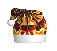 YYHWHJDE Turning the Flame - Gorro de Navidad para adultos, para hombres y mujeres, diadema para ocasiones festivas