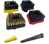 YYJOUPLM Piezas de Cepillo de Boquilla, compatibles con limpiadores a Vapor Karcher SC1 SC2 SC3 SC4 SC5 CTK10 CTK20.