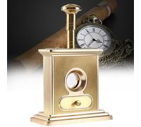 YYJYZH Cortador de cigarros de Escritorio, Cortador de cigarros de Guillotina de Mesa con cajón para esquejes, Cortador de cigarros en Forma de V, Corta hasta 60 cigarros de tamaño Anillo