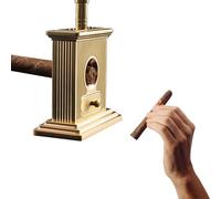 YYJYZH Guillotina cuádruple de Mesa Grande y Cortador de cigarros de Guillotina de Mesa con cajón para Cortes
