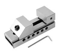 YYJYZH Tornillo de Banco de precisión Precision Toolmakers Mini Insert Vise Toolmaker Tornillo de Acero 0.005mm - Diseño preciso y multifunción V-Groove (3.5inch)
