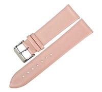 YYJzsw Pulsera de reloj de cuero genuino Accesorios de reloj Correa de reloj Correa de reloj negra Compatible con MIDO TIMEX TISSOT Correa de reloj(Pink,14mm)