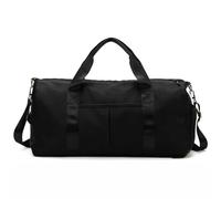 YYKSYDPT Bolsa de gimnasio, bolsa de deporte con bolsa de separación húmeda y seca, compartimento para zapatos, bolsas de viaje para el fin de semana bolsa de cabina para mujer Uo, Negro ,