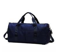 YYKSYDPT Bolsa de gimnasio, bolsa de deporte con bolsa de separación húmeda y seca, compartimento para zapatos, bolsas de viaje para el fin de semana bolsa de cabina para mujer Uo, azul navy,