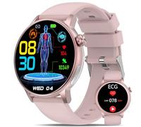 YYKY 2026 Reloj Inteligente con + /Presιón Arterιαl/Lιpιdes, 1.39" Reloj Medidor con BMI/Fatiga/Emociones, 24/7 Pulsometro/Sueño, DIY Esfera Pulsera Actividad para Android iOS IP68