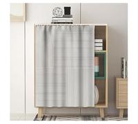 YYLDPFDC Cortinas De Armario, Cortinas Puerta Prueba Polvo, Visillo Cortina Corta para Ventana, Cortinas De Debajo del Fregadero Cortinas, con Rieles Deslizantes Autoadhesivos,para Cocina