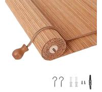 YYLDPFDC Persianas De Bambu Persiana Enrollable Persianas Enrollables De Bambú 50x100cm 60x120cm 90x140cm 100x120cm 110x150cm 140x150cm 170x280cm para Jardín Patio Galería Balcón