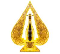 YYLHJW Estante de exhibición de Botellas de Licor con luz LED, presentador de Botellas VIP de champán Ace of Spades, bengalas de Botellas, Soportes (C)